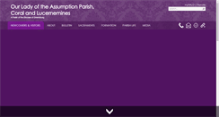 Desktop Screenshot of olaparishpa.org